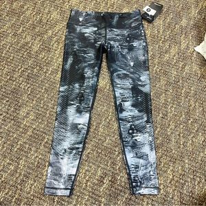 Wear It To Heart Womens Chevron Pull On 7/8 Tight Leggings Gray Cereus Medium